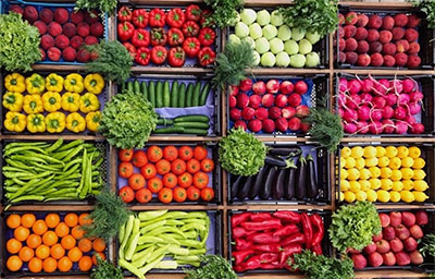 Упаковка овощей и фруктов для транспортировки